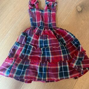 Hill House Red and Blue Plaid Dress